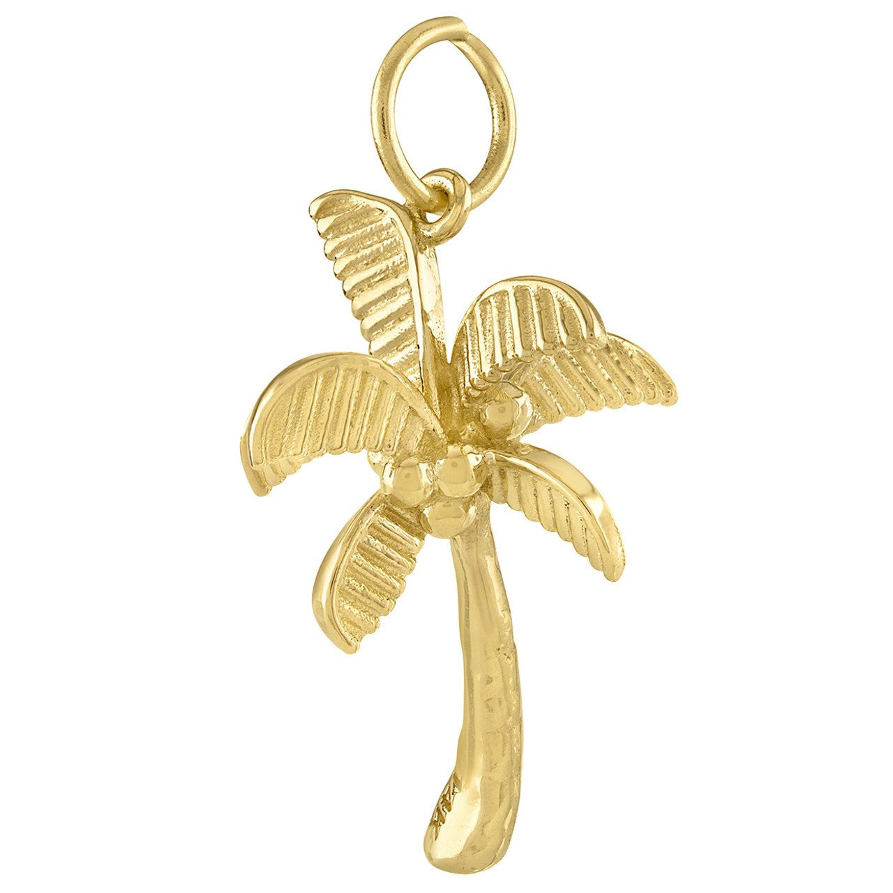 Palm Tree 14K Gold Charm
